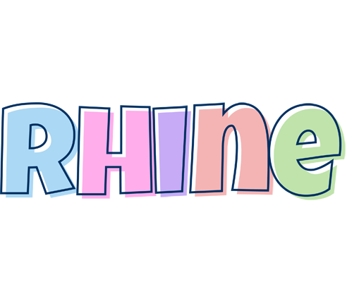 Rhine pastel logo