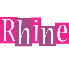 Rhine whine logo