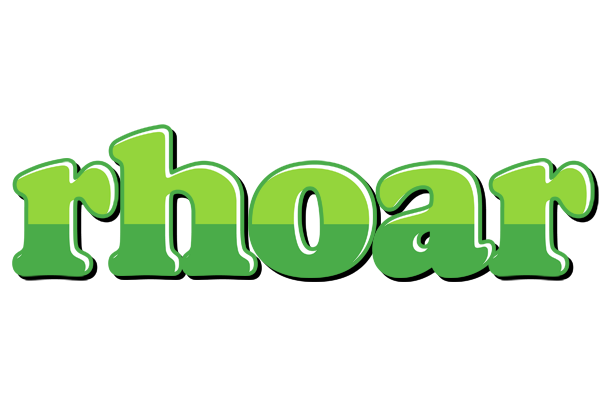 Rhoar apple logo