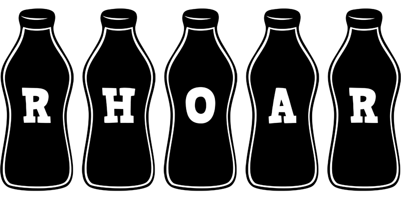 Rhoar bottle logo