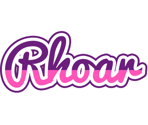 Rhoar cheerful logo