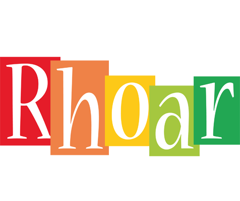 Rhoar colors logo