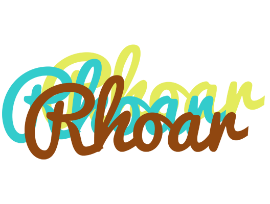 Rhoar cupcake logo