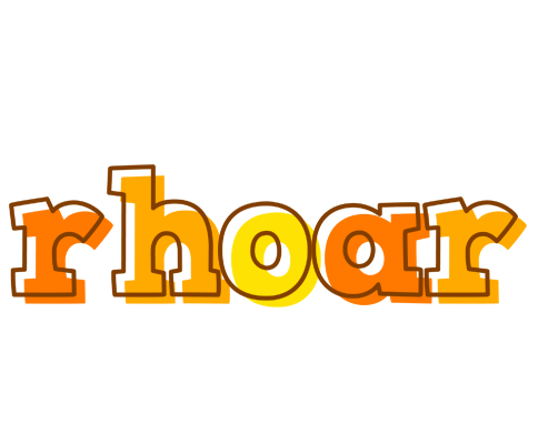 Rhoar desert logo