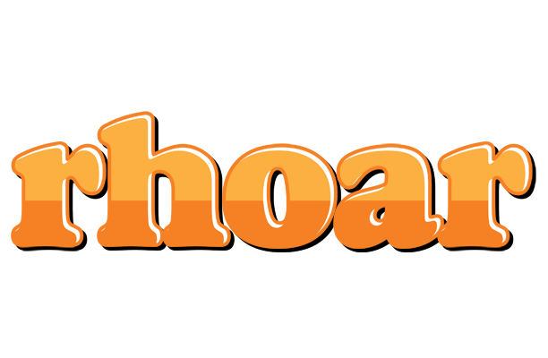 Rhoar orange logo