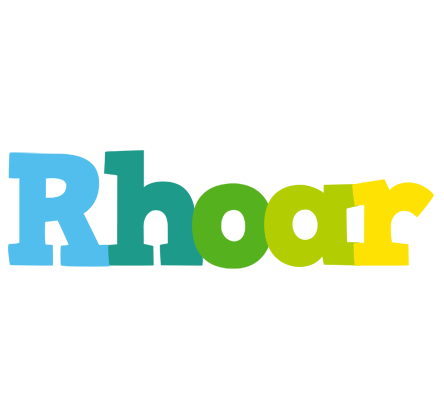 Rhoar rainbows logo