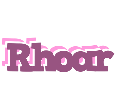 Rhoar relaxing logo