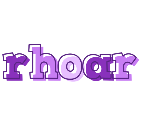 Rhoar sensual logo