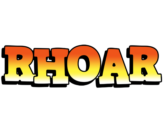 Rhoar sunset logo