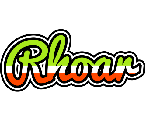 Rhoar superfun logo