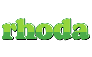 Rhoda apple logo