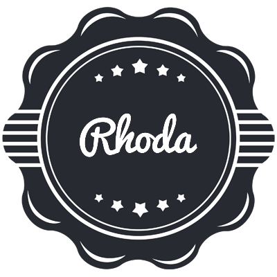 Rhoda badge logo