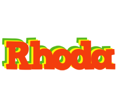 Rhoda bbq logo