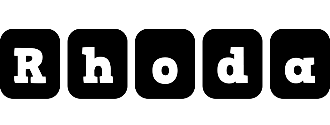 Rhoda box logo