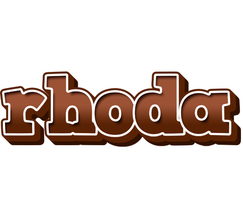 Rhoda brownie logo