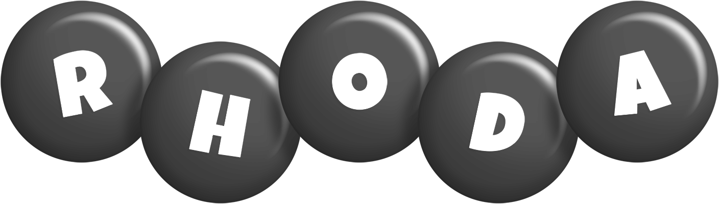 Rhoda candy-black logo