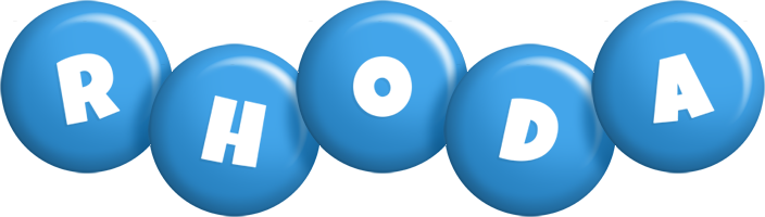 Rhoda candy-blue logo