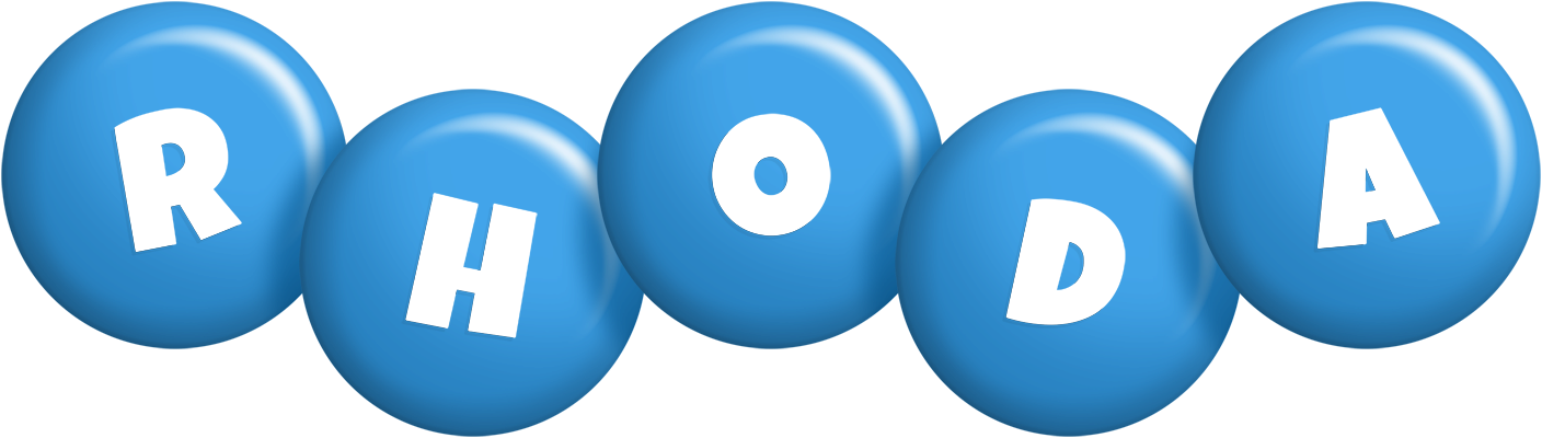 Rhoda candy-blue logo