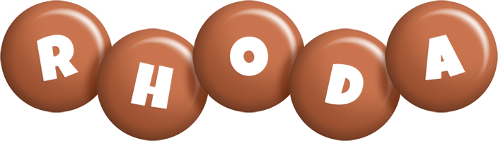 Rhoda candy-brown logo