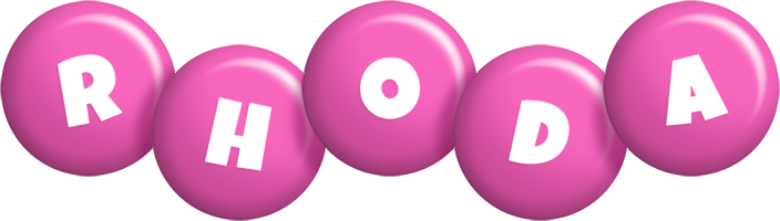 Rhoda candy-pink logo