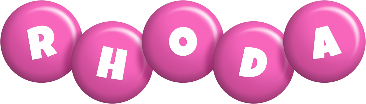 Rhoda candy-pink logo