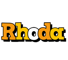 Rhoda cartoon logo