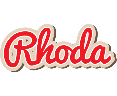 Rhoda chocolate logo