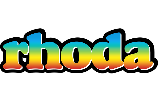 Rhoda color logo