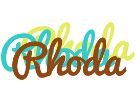 Rhoda cupcake logo