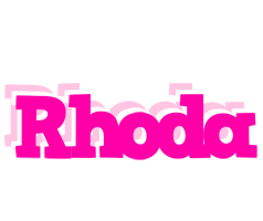 Rhoda dancing logo