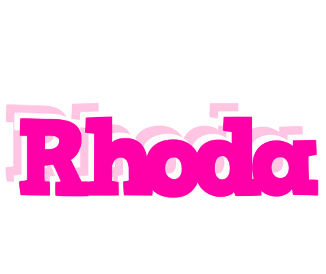 Rhoda dancing logo