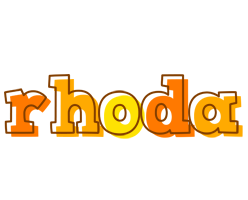 Rhoda desert logo