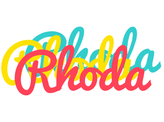 Rhoda disco logo