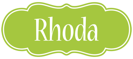 Rhoda family logo