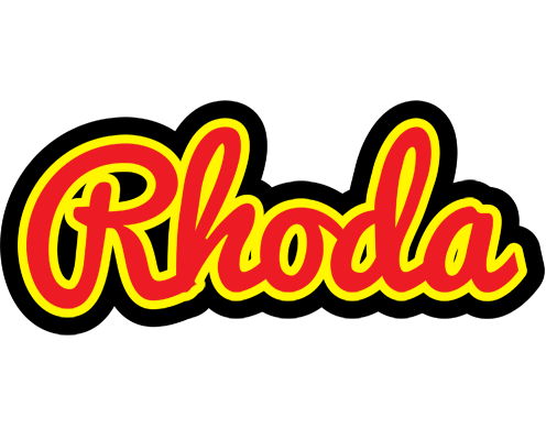 Rhoda fireman logo