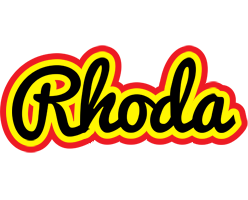 Rhoda flaming logo