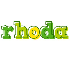 Rhoda juice logo