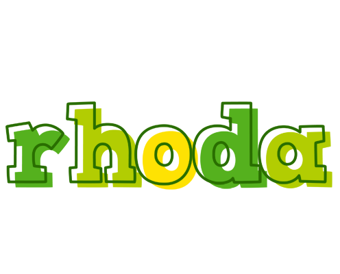 Rhoda juice logo
