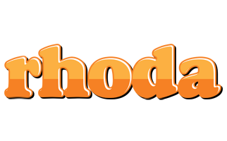 Rhoda orange logo