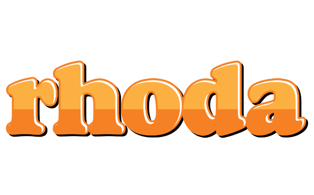 Rhoda orange logo