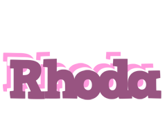 Rhoda relaxing logo