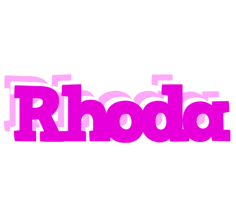 Rhoda rumba logo