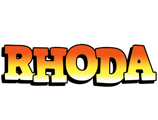 Rhoda sunset logo