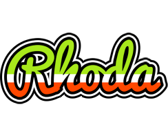 Rhoda superfun logo