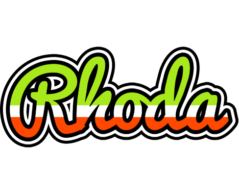 Rhoda superfun logo