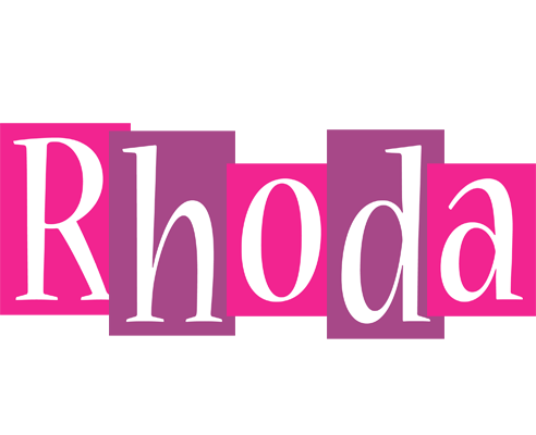 Rhoda whine logo