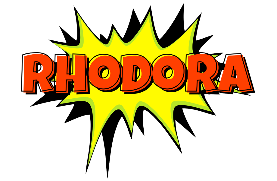 Rhodora bigfoot logo