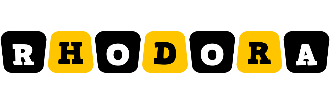 Rhodora boots logo