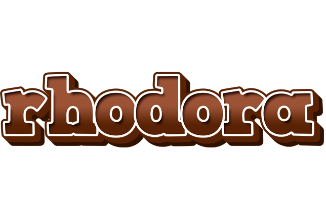 Rhodora brownie logo