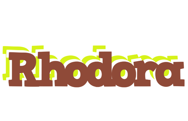 Rhodora caffeebar logo